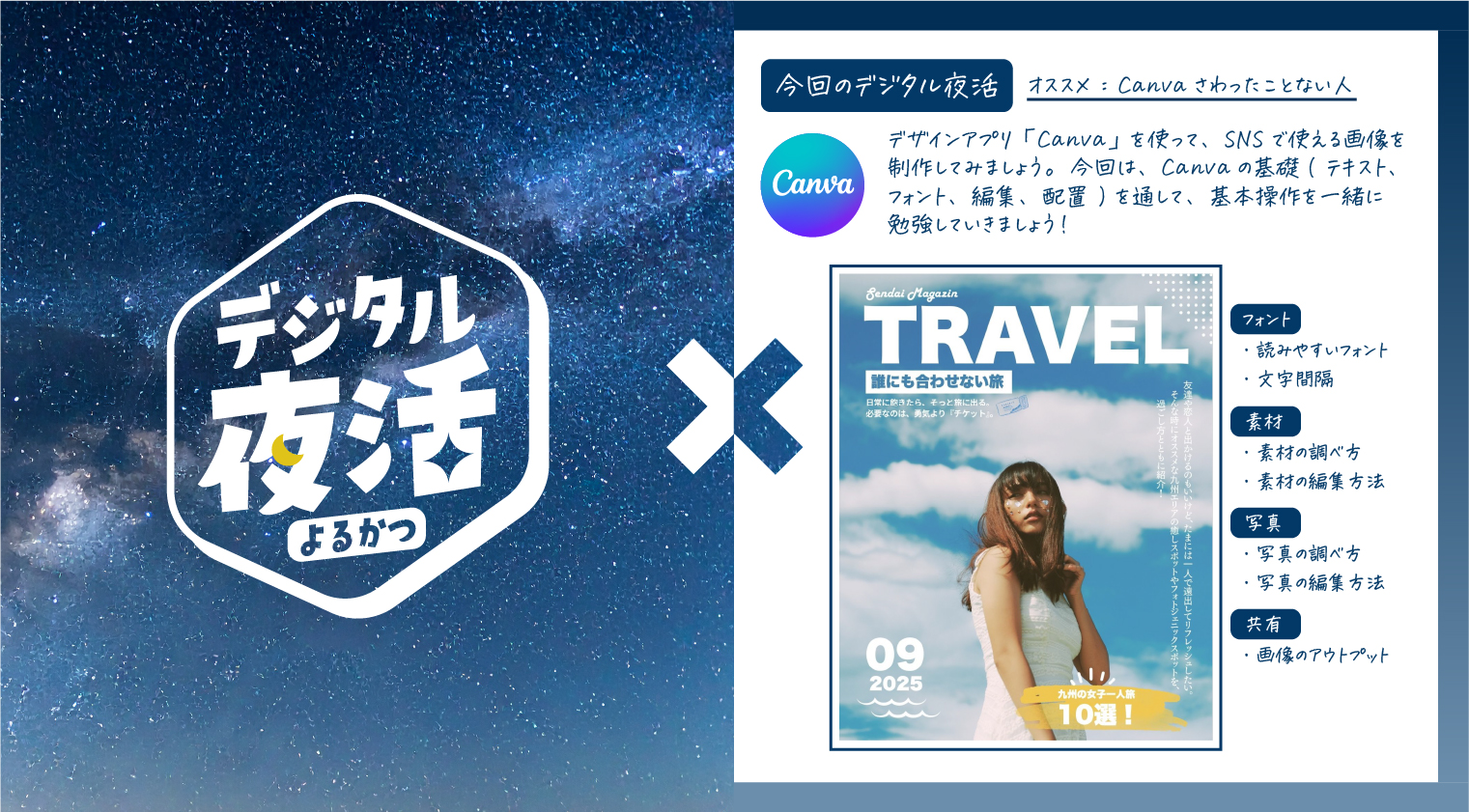 デジタル機器・アプリを通して、自分でクリエイティブ活動を行うスキルを勉強する